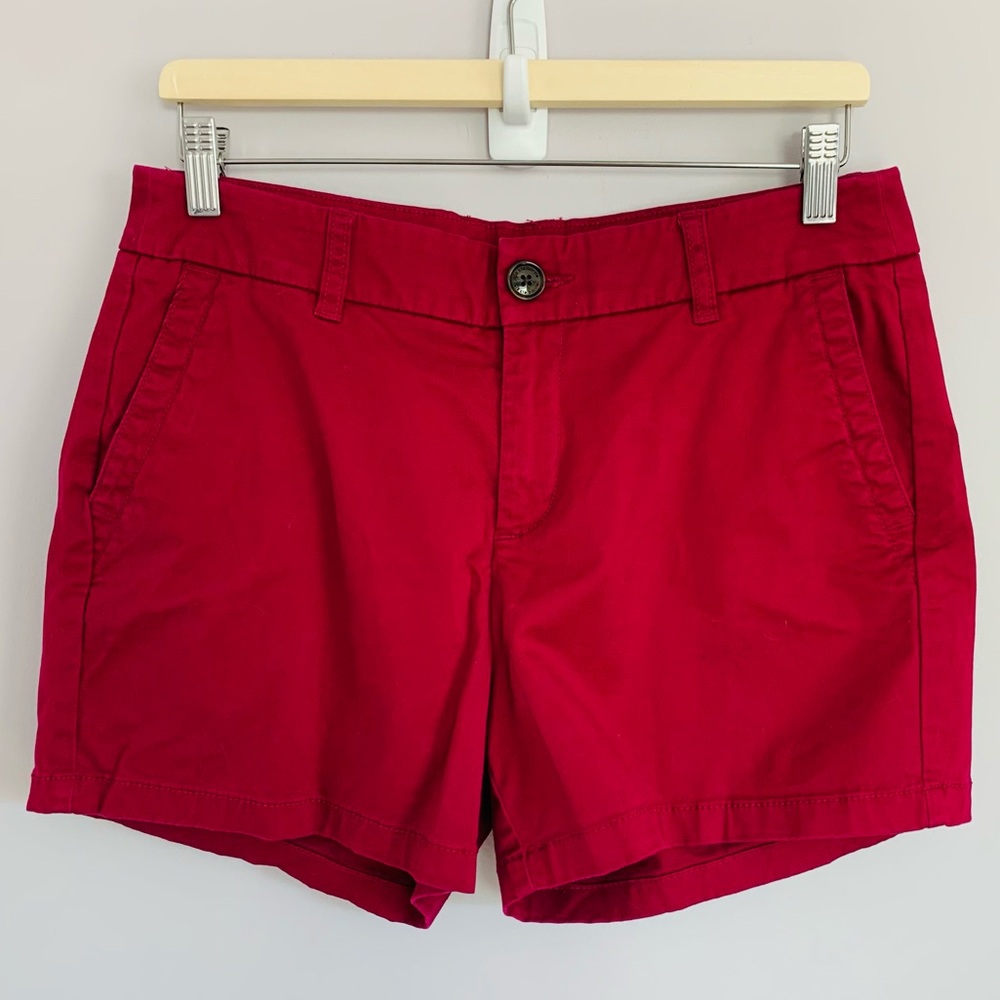 Liz Claiborne Shorts Raspberry Pink Walking Casual Summer Vacation EUC Petite 8